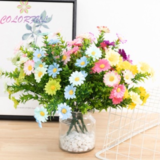 【COLORFUL】Artificial Flower Fake Bouquets Fake Flower Home Decor DIY Fake Floral