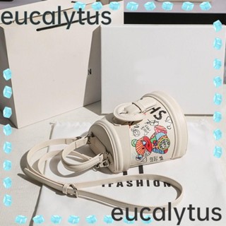 Eucalytus1 กระเป๋าสะพายไหล่ กระเป๋าถือ ทรงบักเก็ต แฟชั่นสําหรับสตรี