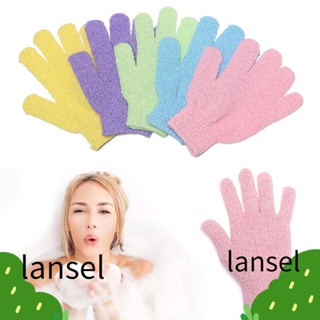 Lansel ถุงมือฟองน้ํา ขัดผิว ให้ความชุ่มชื้น 1 คู่