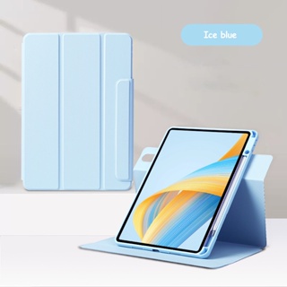 สําหรับ Xiaomi Pad 6 Pro/6 2023 ใหม่ 360° เคสพลาสติกอะคริลิค หมุนได้ พร้อมช่องใส่ดินสอ สําหรับ MiPad 5 5 Pro 11 12.4 Redmi Pad 10.61