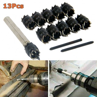 ⚡NEW 8⚡Spot Weld Drill Bit Black+Silver HSS Joint Positioning Tools Rotary Spot Cutter