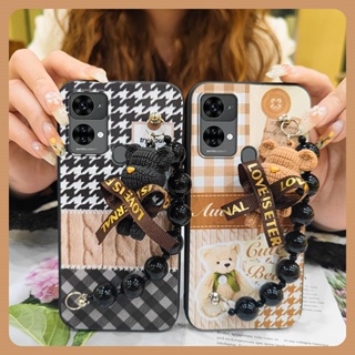 phone case Cartoon Phone Case For Oukitel C33 Anti-knock Dirt-resistant Skin-friendly feel Bear bracelet cute Waterproof