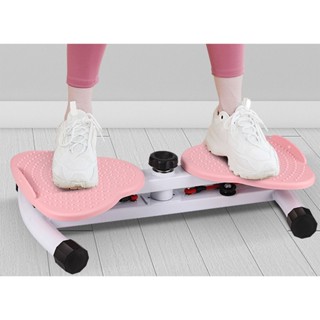 Zhongcheng Tec Waist Twisting Fitness Tool Standing Abdomen Exercise Board for Foot Massage Weight Loss สีชมพู