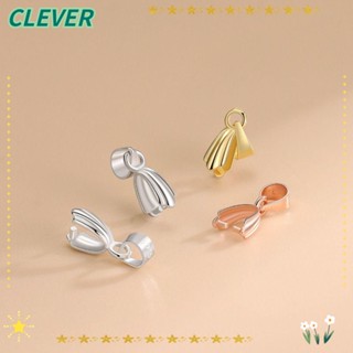 Clever ตะขอเงินแท้ 925 สําหรับทําเครื่องประดับ ต่างหู สร้อยคอ สร้อยข้อมือ DIY 3 ชิ้น