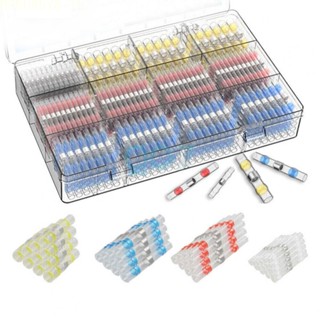 ชุดท่อหดความร้อน เชื่อมต่อสายไฟบัดกรี กันน้ํา 200 ชิ้น