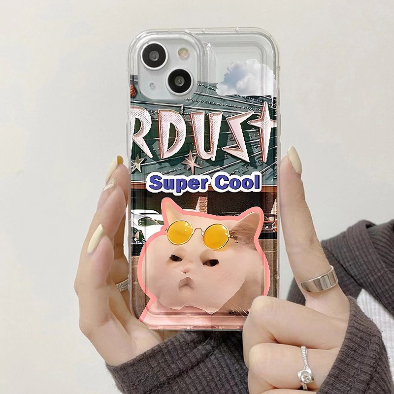 💕Cat เคสโทรศัพท์นุ่มใส TPU For Realme C55 C11 2021 C12 C25S C20 C21Y C25Y 5 5s 5i 6i 7i 9i C35 C30S Narzo 10A 20A เคสใส