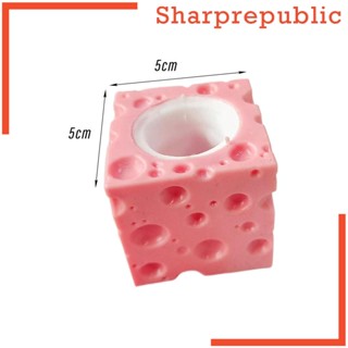 [Sharprepublic] ของเล่นลูกบอลชีส รูปกระต่าย ใช้ซ้ําได้ สําหรับผ่อนคลาย
