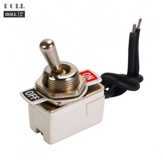 ⭐24H SHIPING ⭐SPST 10A 12VDC Toggle Switch with Wire Durable Prewired Switch Easy Installation