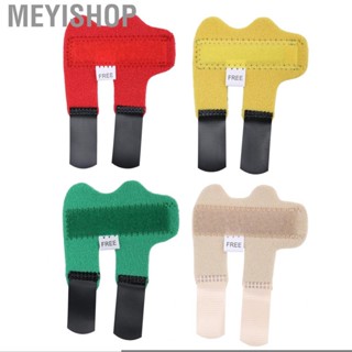 Meyishop Finger Splint  Trigger Brace Breathable Tendon Release Broken Fingers Straightener for Straightening or Support