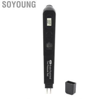 Soyoung Brake Fluid Tester Lightweight and Portable Tire Pressure Test Pen Accurate Car Testing Tool for Home