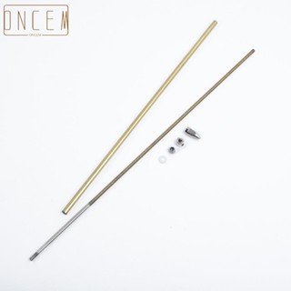 【ONCEMOREAGAIN】1 RC Boat 4mm CW/CCW Flex Cable Flexible Shaft 350mm Prop Nut Drive Dog Set New