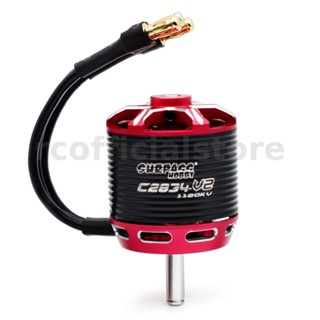 Surpass-hobby C2834 V2 มอเตอร์ไร้แปรงถ่าน เชื่อมต่อ 3.5 1120 880 750KV 14 ขั้ว สําหรับโมเดลเครื่องบินบังคับ