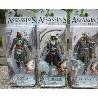 โมเดลฟิกเกอร์ Mcfarland Assassins Creed 4 Black Flag Edward Kenwei Connor 20 ซม.