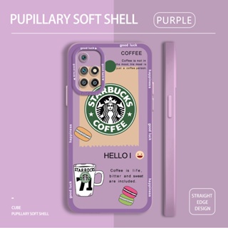 เคส Redmi 8 9A 9C 9T 10 10A เคสโทรศัพท์มือถือซิลิโคน TPU แบบนิ่ม ลายกาแฟ Starbucks กันกระแทก ป้องกันกล้อง