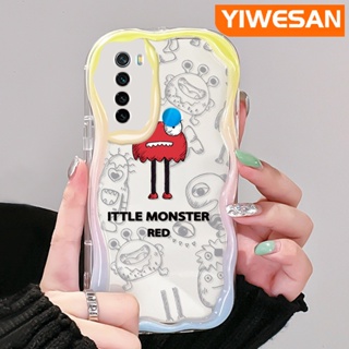 เคสโทรศัพท์มือถือแบบนิ่ม ใส กันกระแทก ลายการ์ตูนลิตเติ้ลมอนสเตอร์ สีสันสดใส สําหรับ Xiaomi Redmi Note 8 Note 8T Note 9