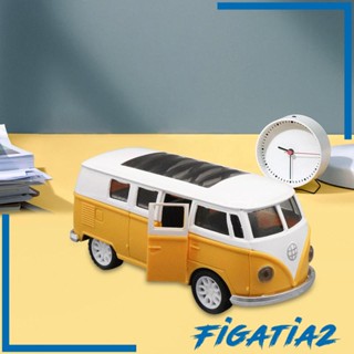 [Figatia2] โมเดลรถบัสอัลลอย สเกล 1/32 12.5x4.8x5.5 ซม. พร้อมประตูเปิดได้ ของเล่นเสริมการเรียนรู้ สําหรับเด็กผู้ชาย และเด็กผู้หญิง