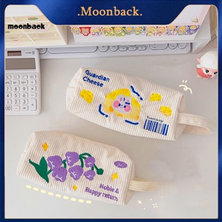 &lt;moonback&gt; กระเป๋าดินสอ ขนาดใหญ่ แบบพกพา ติดทนนาน สําหรับโรงเรียน