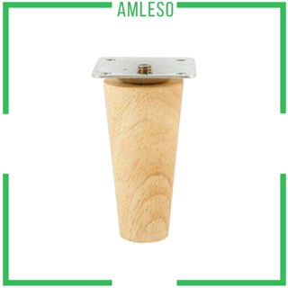 [Amleso] ขาเฟอร์นิเจอร์ไม้ อเนกประสงค์ ทนทาน DIY สําหรับเฟอร์นิเจอร์ โซฟา โต๊ะเครื่องแป้ง 4 ชิ้น