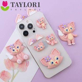 Taylor1 กิ๊บติดผมเรซิ่น รูป Meow Meow Diy สําหรับตกแต่งสมุดภาพ โทรศัพท์ งานฝีมือ