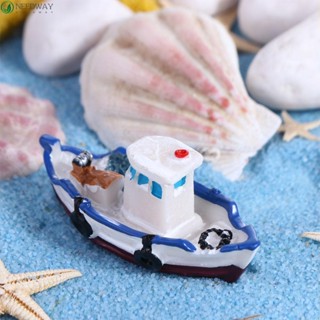 Needway เรือยอร์ช เรือประมง ขนาดเล็ก แฮนด์เมด DIY ของเล่น ของขวัญวันเกิด สําหรับตกแต่งตู้ปลา