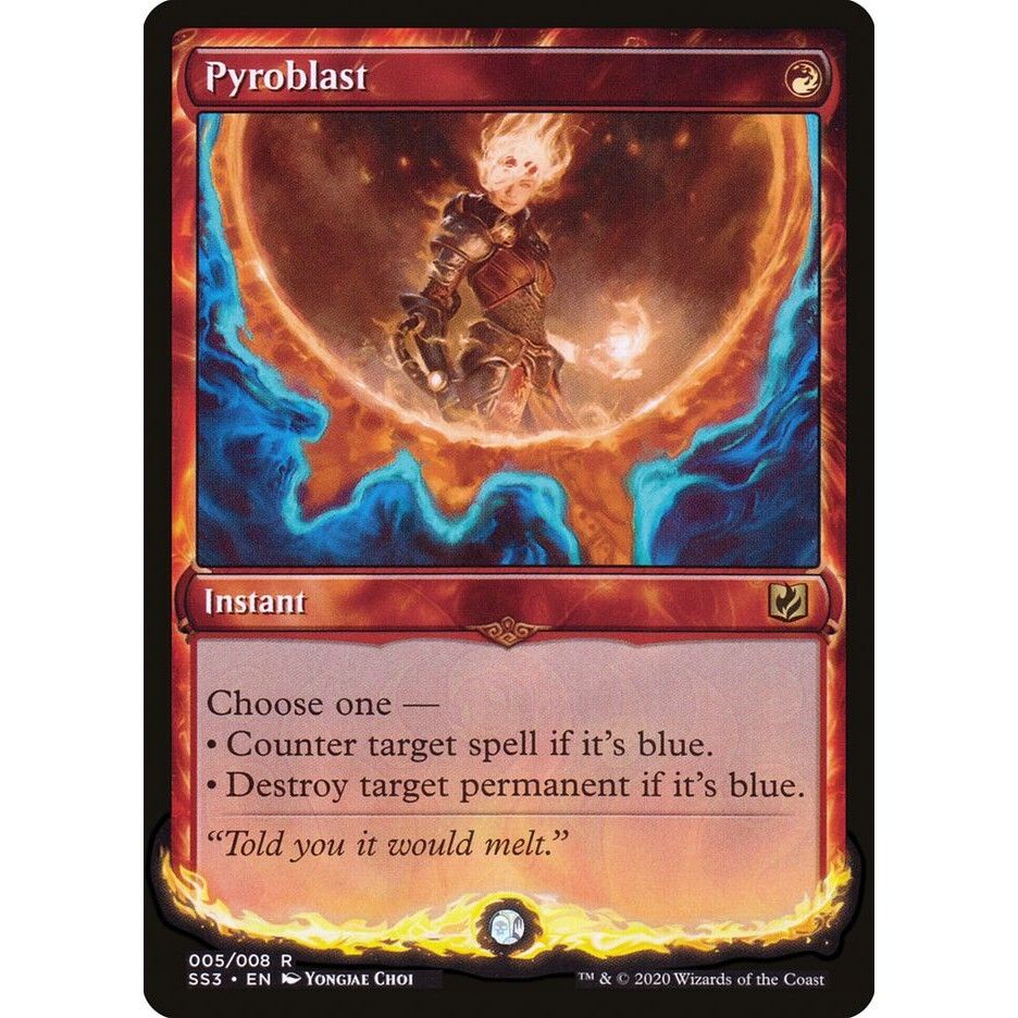 เวทมนตร์: The Gathering MTG - Pyroblast x1 Non-Foil Chandra Spellbook