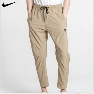 Nike กางเกงกีฬา มีซิป แห้งเร็ว ของแท้ 100% สําหรับผู้ชาย 927987