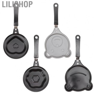 Lilishop Nonstick Omelette Pan Mini Nonstick Frying Pan Super Durable Stainless Iron for Household