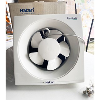 พัดลมไอน้ำ พัดลมดูดอากาศ hatari 6" VW15M5(N)