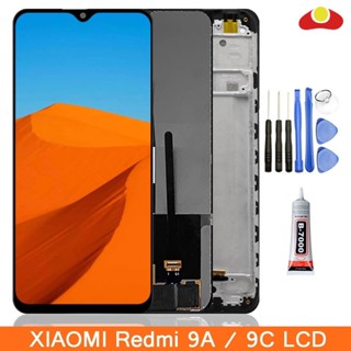 อะไหล่หน้าจอสัมผัส Lcd 6.53 นิ้ว 9A 9C สําหรับ Xiaomi Redmi9A Redmi 9A Redmi 9C Redmi9C Lcds M2004J19G