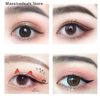 Massivedeals ดินสอเขียนขอบตา กันน้ํา ไม่ซีดจาง หลากสี มาใหม่