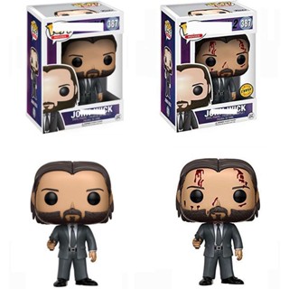 โมเดลฟิกเกอร์ Funko Pop John Wick 387 580 ของเล่นสําหรับเด็ก