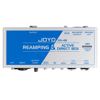 Joyo JDI-48 แป้นเหยียบเอฟเฟคกีตาร์ เอฟเฟคกีตาร์ DI Box การบันทึกเสียง ประสิทธิภาพสด กล่องเอฟเฟคโดยตรง