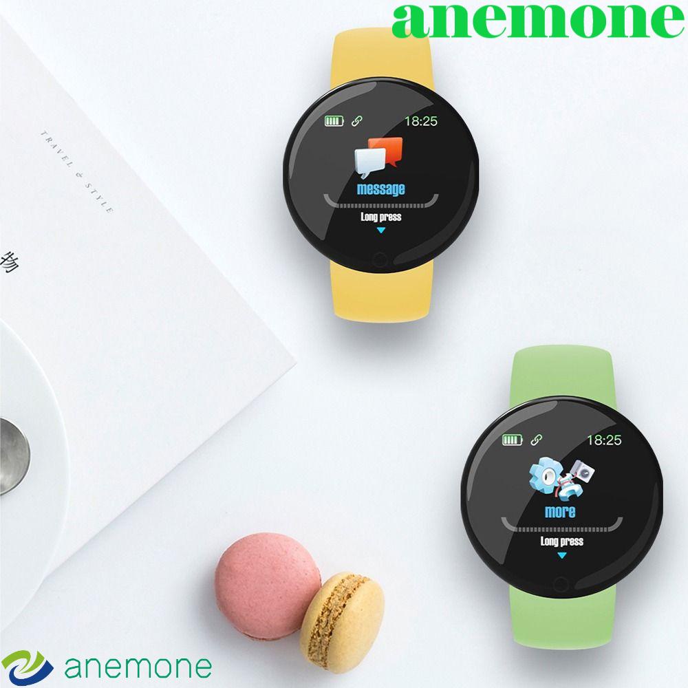 Anemone D18 Pro นาฬิกาข้อมือสมาร์ทวอทช์ เชื่อมต่อบลูทูธ วัดอัตราการเต้นหัวใจ แจ้งเตือนการโทร IOS ติดตามการออกกําลังกาย สําหรับผู้ชาย