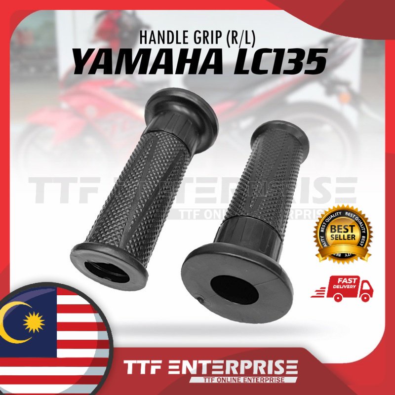YAMAHA LC135 HANDLE GRIP (R/L) HANDLE RUBBER LC135 V1 V2 V3 V4 V5 V6 V7