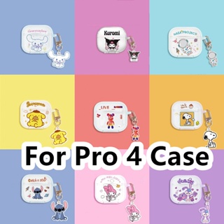 พร้อมส่ง! สําหรับ Pro 4 เคส INS โปร่งใส การ์ตูน สําหรับ Pro 4 เคสนิ่ม เคสหูฟัง