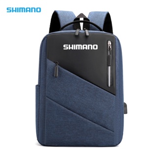 Shimano กระเป๋าเป้สะพายหลังลําลอง กันน้ํา เหมาะกับเดินชายหาด สไตล์เกาหลี สําหรับใส่แล็ปท็อป ตกปลากลางแจ้ง สําหรับผู้ชาย