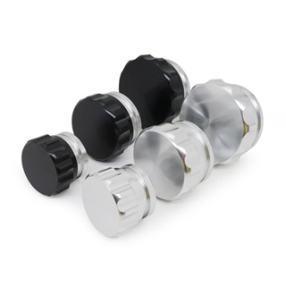 ฝาปิดถังน้ํามันเชื้อเพลิง อลูมิเนียม สีดํา สีเงิน 1 นิ้ว 1.5…