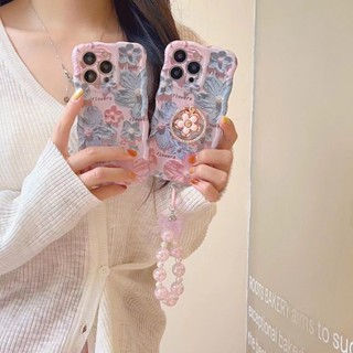 เคสโทรศัพท์มือถือ ซิลิโคนนิ่ม กันกระแทก ลายดอกไม้น่ารัก สําหรับ iPhone 14 14promax 14pro 13 13pro Max 13pro 12 12promax 12pro 11