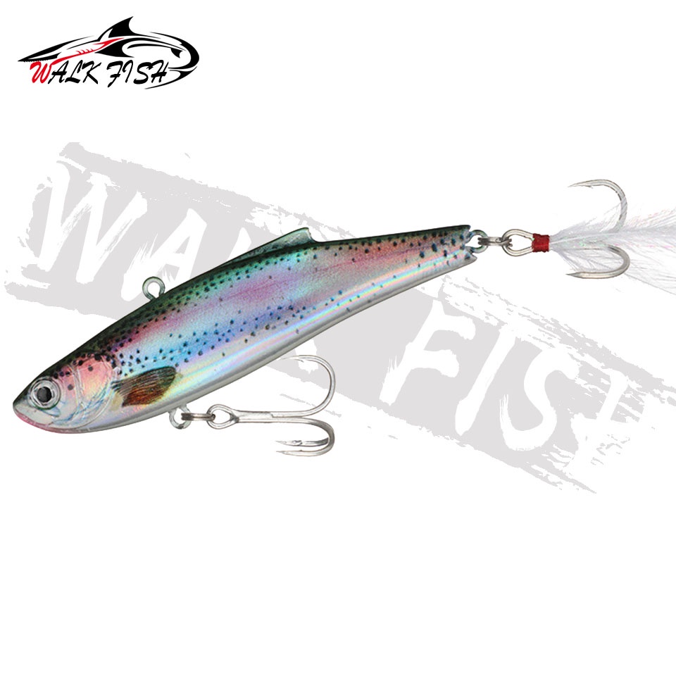 Walk FISH เหยื่อตกปลาประดิษฐ์ VIB 9 ซม. 20 กรัม — صورة 8