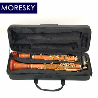 Hs-(ใหม่)oehler คลาริเน็ตระบบ G Redwood clarinet คีย์ชุบทอง M211