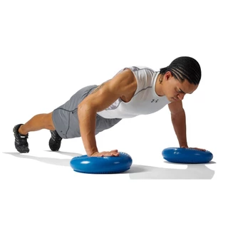 เบาะฝึกการทรงตัวแบบลม (Balance Disc) พร้อมที่สูบลม BalancePad Massage Disk แบบปุ่มหนาม ส่งด่วน