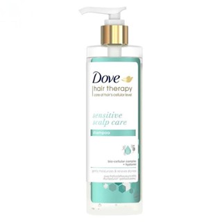 Dove โดฟ แฮร์ เทอราพี แชมพู เซนซิทีฟ สกาล์ป แคร์ 380 มล. เพื่อหนังศีรษะบอบบาง แพ้ง่าย