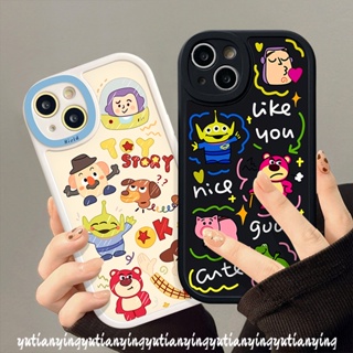 เคสนิ่ม ลายการ์ตูน Toy Story สตรอเบอร์รี่น่ารัก สําหรับ Oppo A17 A58 A95 A17K A7 A55 A15 A78 A16 A57 A96 A76 A16s A54 A77s A12 A5s A16K A74 A16E A31 A3S A5 A9 A1K Reno 8T 5 7 8 7Z 5F 5Z เคสหมี