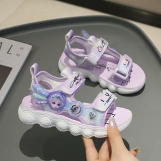 Hot Sale รองเท้าเด็กหญิง, รองเท้าเด็กนุ่ม soled ในเด็กขนาดใหญ่แฟชั่นเจ้าหญิงรองเท้าชายหาด