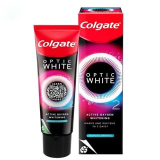 Colgate คอลเกต ยาสีฟัน อ๊อพติค ไวท์ โอทู อะโรมาติก เมนทอล 85 กรัม