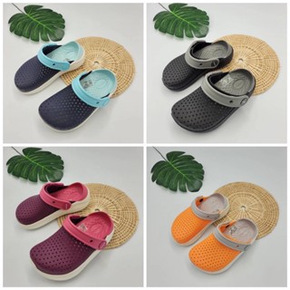 รองเท้าลำลองแฟชั่น เด็ก สไตล์ Crocs LiteRide Clog Kids