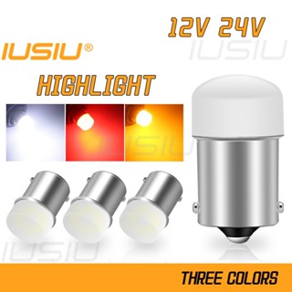 Iusiu ใหม่ ไฟเลี้ยว LED 12V 24v 1157 1156 BA15S BAY15D 24v P21w P21 5w 3014 9SMD DRL สําหรับรถยนต์ รถบรรทุก