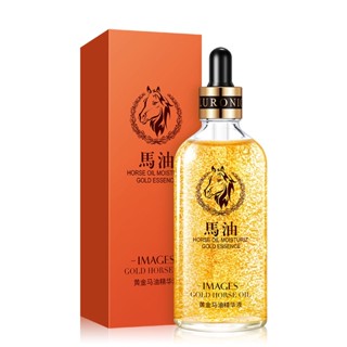 Image Beauty Golden Horse Oil Essence เอสเซ้นบํารุงผิวหน้า ให้ความชุ่มชื้น กระชับรูขุมขน