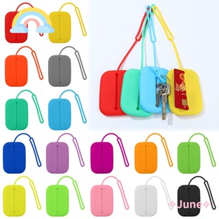 JUNE Multi-function Key Pouchs Mini Card Bag Key Purse Key Case Key Wallet Creative Silicone Key Organizer Pouch Key Bag/Multicolor