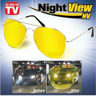 Night Vision แว่นตาสำหรับขับรถตอนกลางคืน รุ่น NightView1